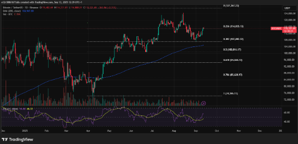 Unterstützungs- und Widerstandsniveaus, auf die man beim Bitcoin-Kurs achten sollte | Quelle: X