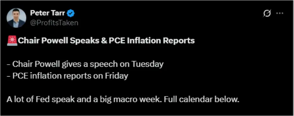 Die kommende Woche hat einen vollen Kalender | Quelle: X